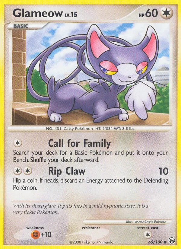 Glameow — Majestic Dawn — Pokemon