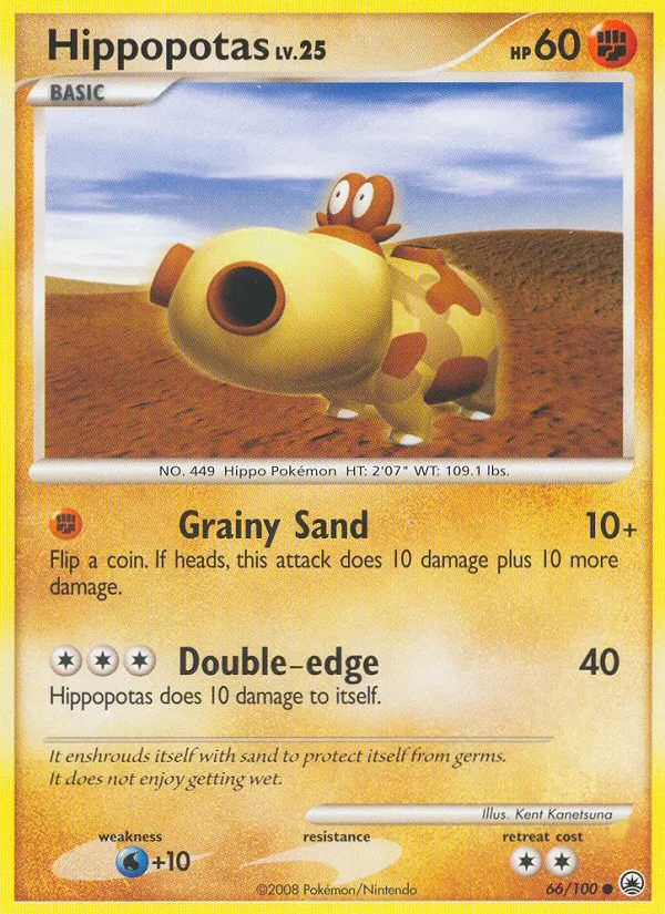 Hippopotas — Majestic Dawn — Pokemon