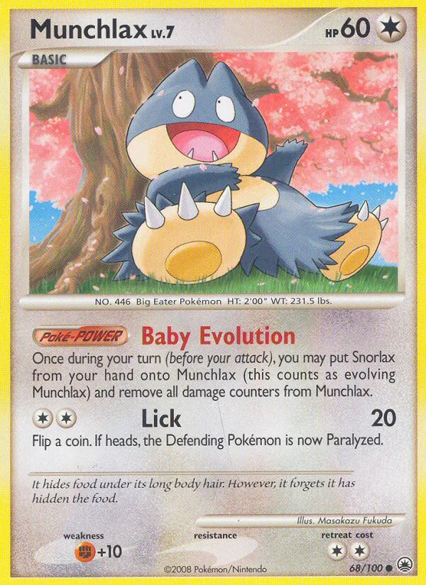 Munchlax — Majestic Dawn — Pokemon