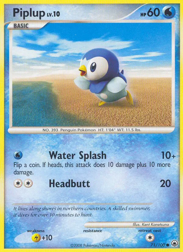 Tiplouf Lv.10 — Majestic Dawn — Pokémon