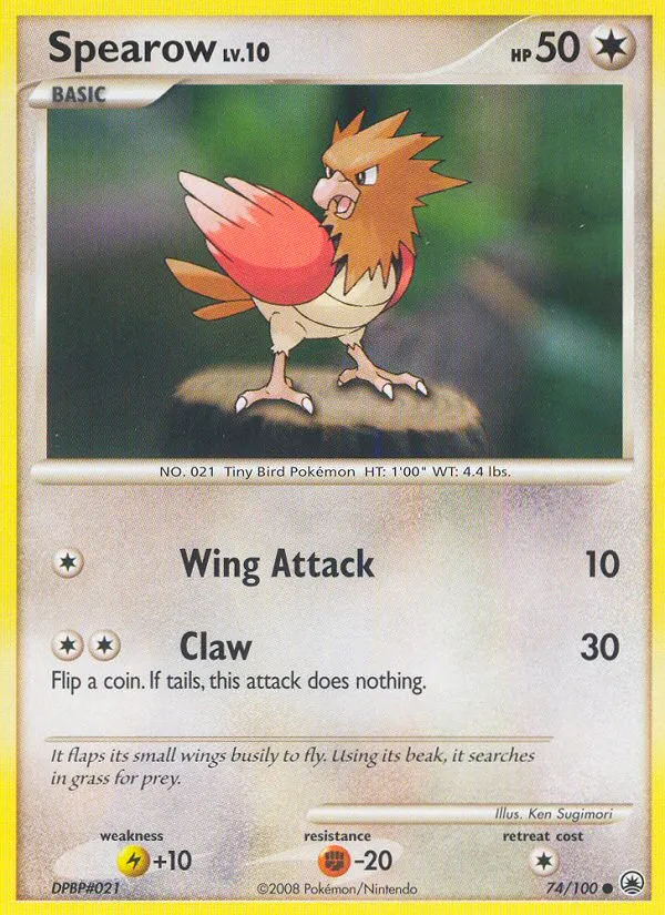 Piafabec Lv.10 — Majestic Dawn — Pokémon