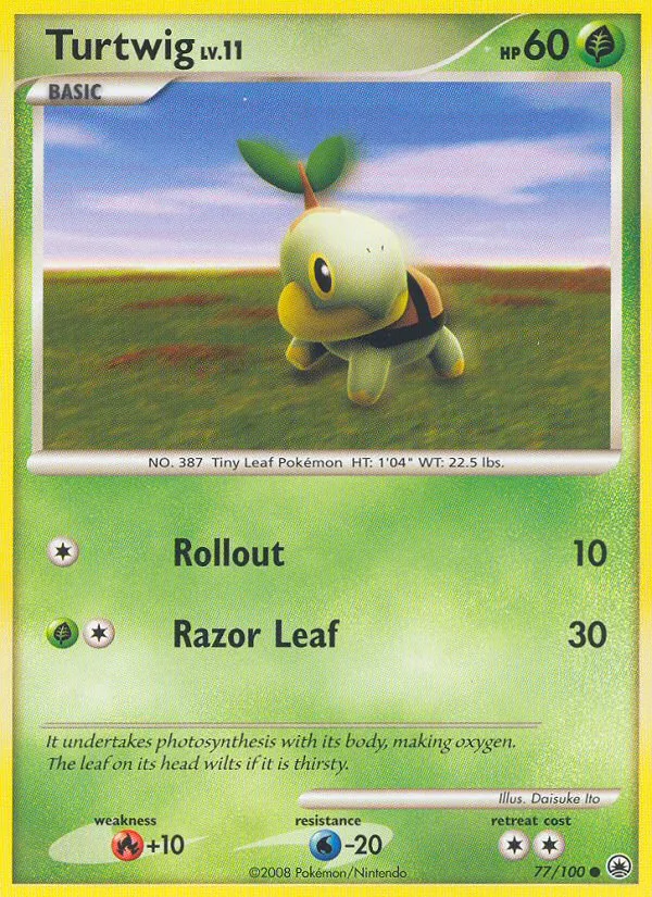 Turtwig — Majestic Dawn — Pokemon