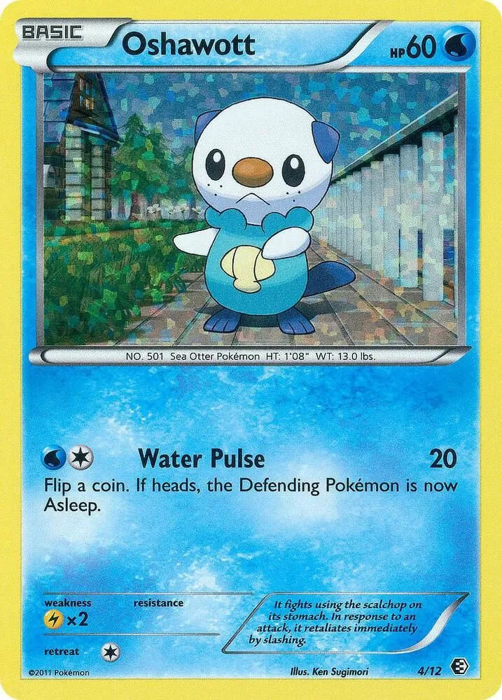 Oshawott — McDonald's Promos 2011 — Pokémon