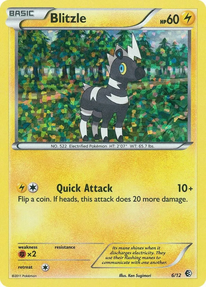 Blitzle from McDonald's Promos 2011 - Pokemon