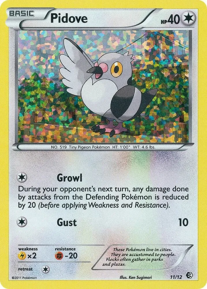 Pidove — McDonald's Promos 2011 — Pokemon