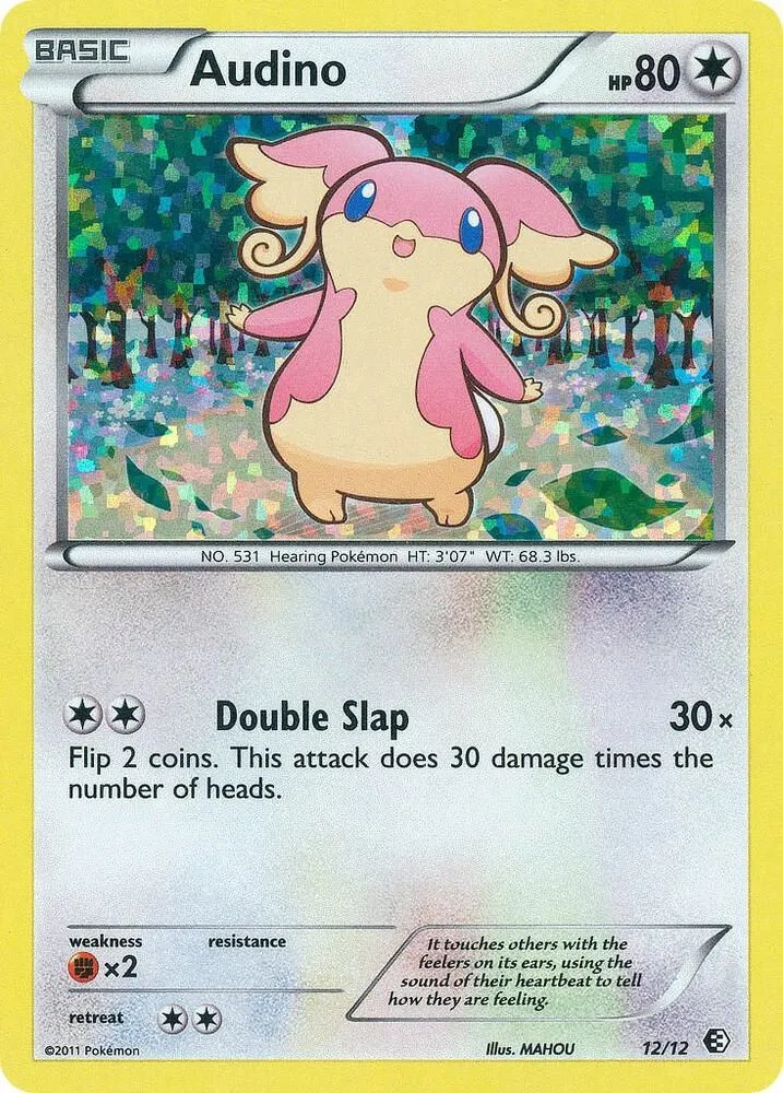 Audino — McDonald's Promos 2011 — Pokémon