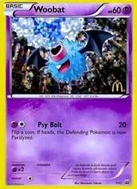 Woobat — McDonald's Promos 2012 — Pokemon