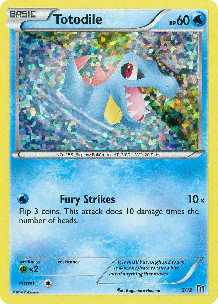 Totodile — McDonald's Promos 2016 — Pokémon