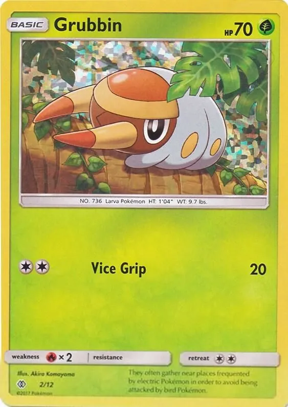 Grubbin — McDonald's Promos 2017 — Pokemon