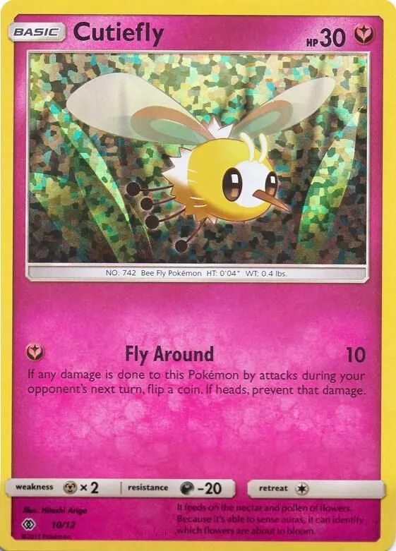 Cutiefly — McDonald's Promos 2017 — Pokémon