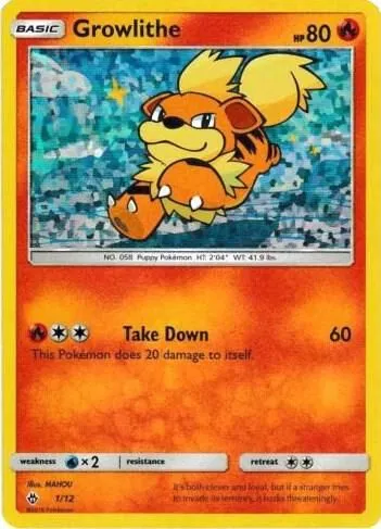 Growlithe — McDonald's Promos 2018 — Pokémon