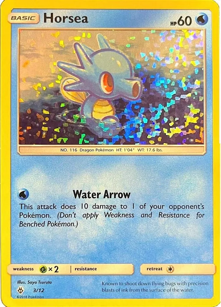 Horsea — McDonald's Promos 2018 — Pokémon