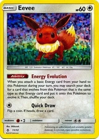Eevee — McDonald's Promos 2018 — Pokémon