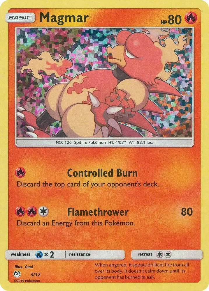 Magmar — McDonald's Promos 2019 — Pokemon