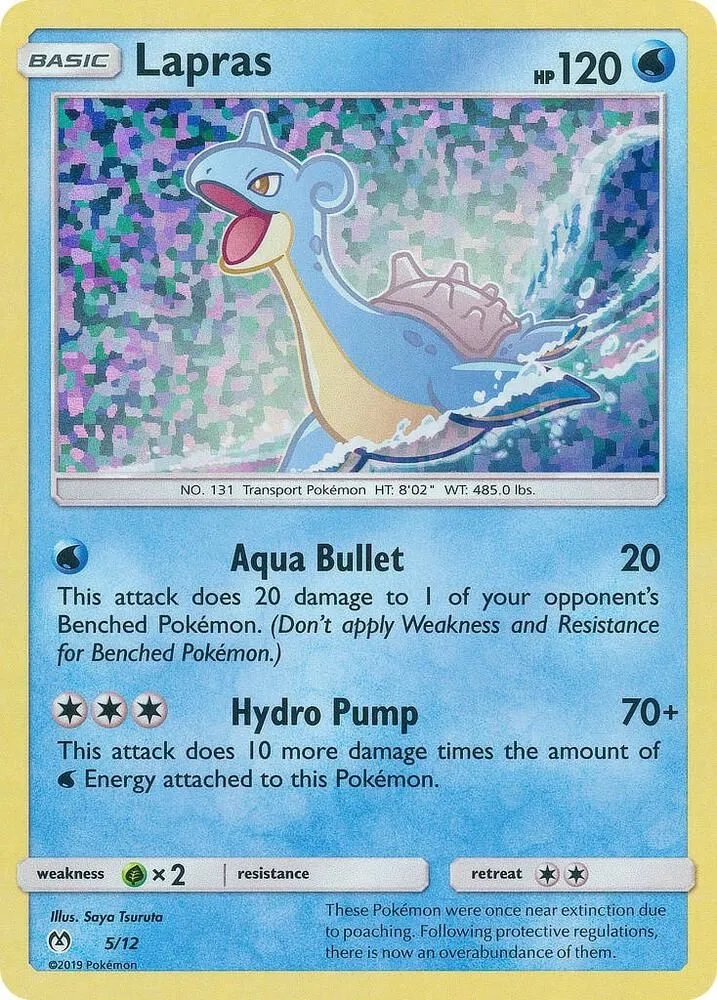 Lapras — McDonald's Promos 2019 — Pokémon