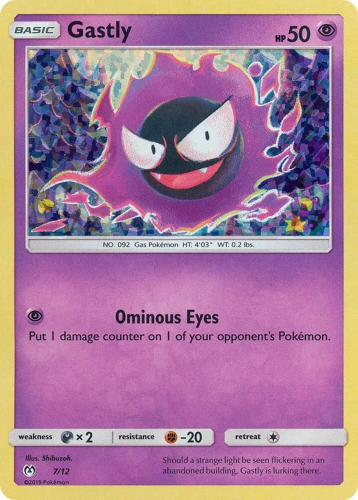 Gastly — McDonald's Promos 2019 — Pokémon