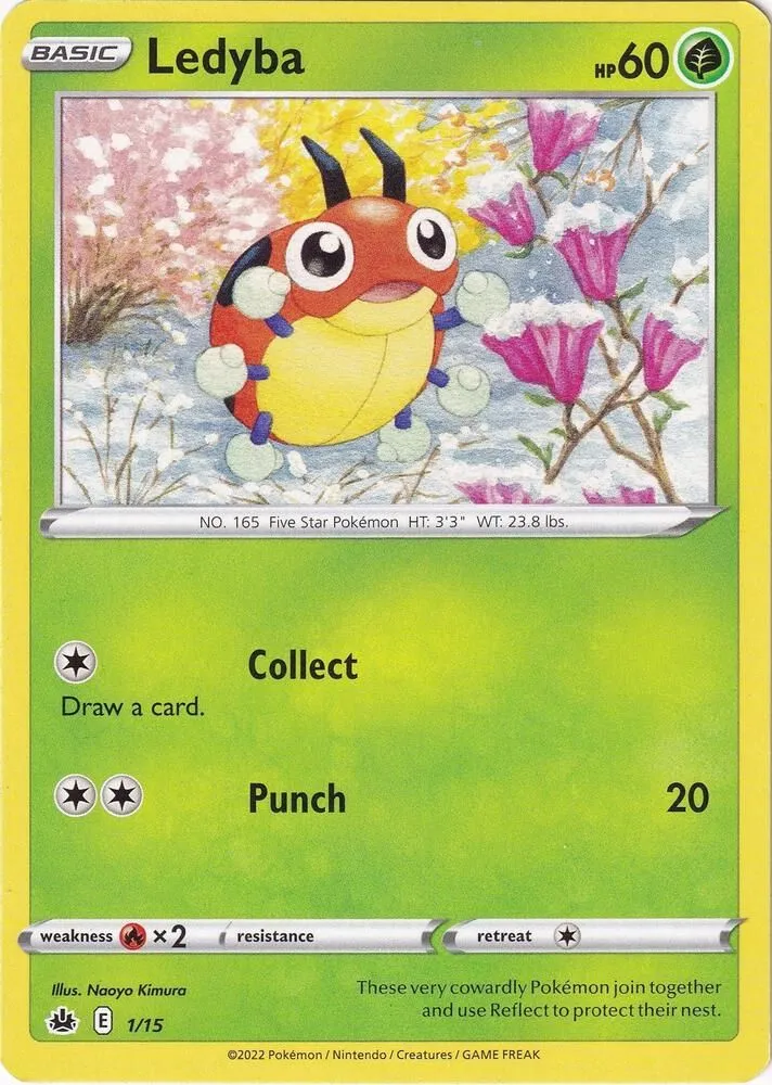Ledyba — McDonald's Promos 2022 — Pokémon