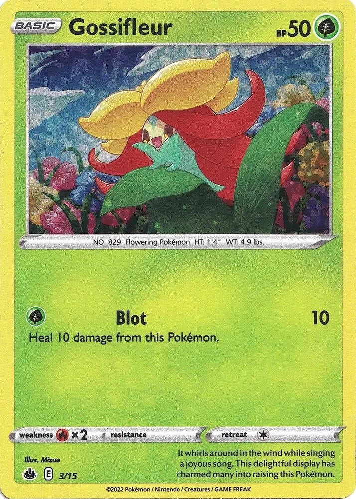 Gossifleur — McDonald's Promos 2022 — Pokémon