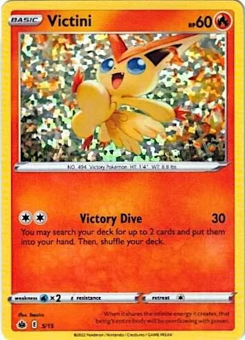 Victini — McDonald's Promos 2022 — Pokémon