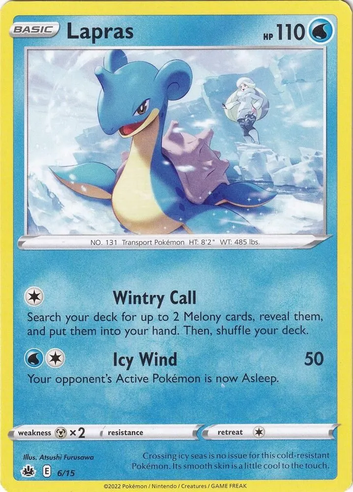 Lapras — McDonald's Promos 2022 — Pokémon