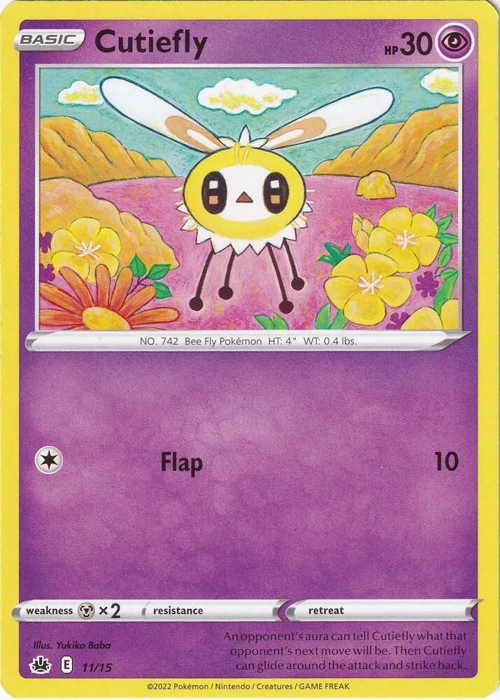 Cutiefly — McDonald's Promos 2022 — Pokémon