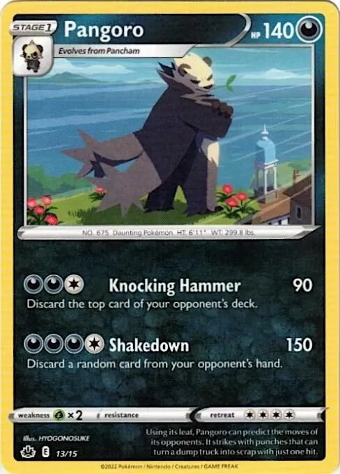Pangoro — McDonald's Promos 2022 — Pokémon