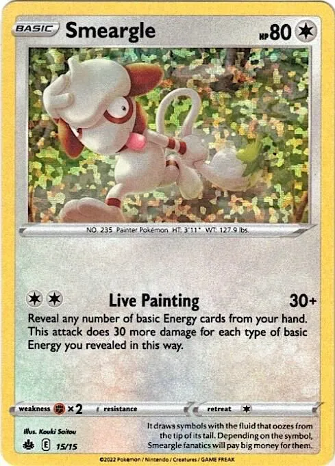 Smeargle — McDonald's Promos 2022 — Pokemon