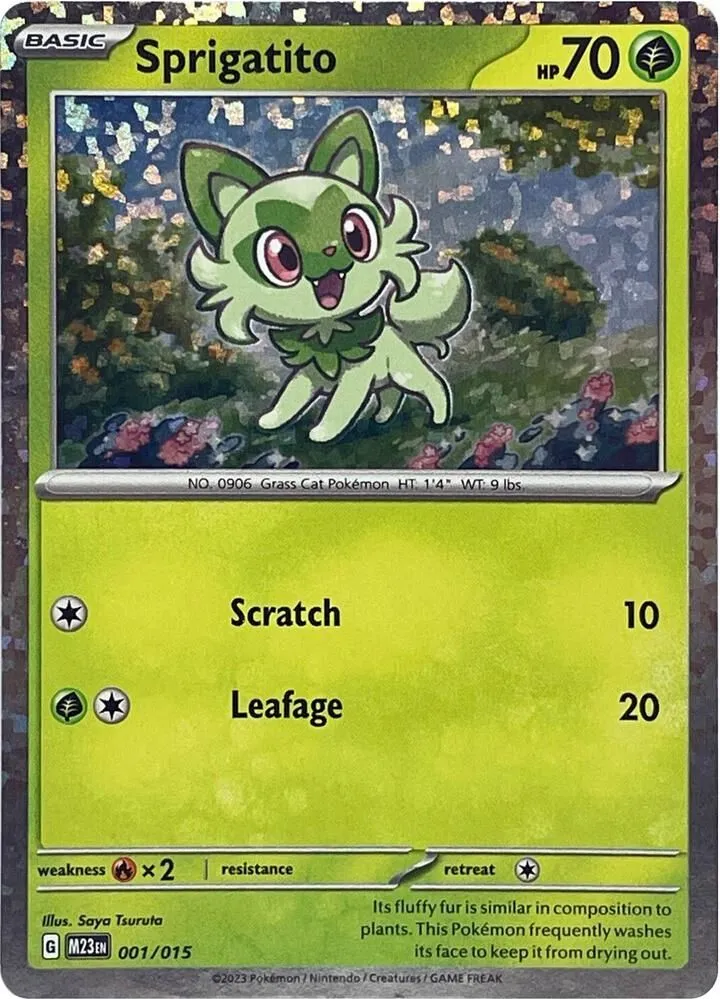 Sprigatito — McDonald's Promos 2023 — Pokémon