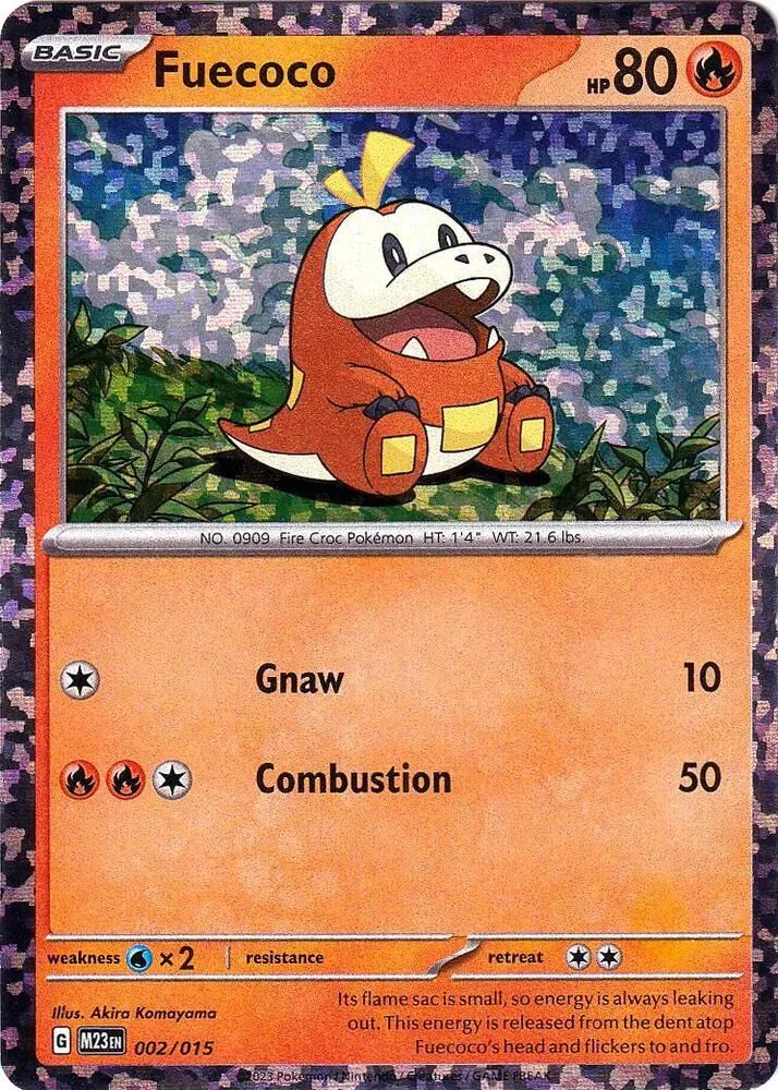 Fuecoco — McDonald's Promos 2023 — Pokémon