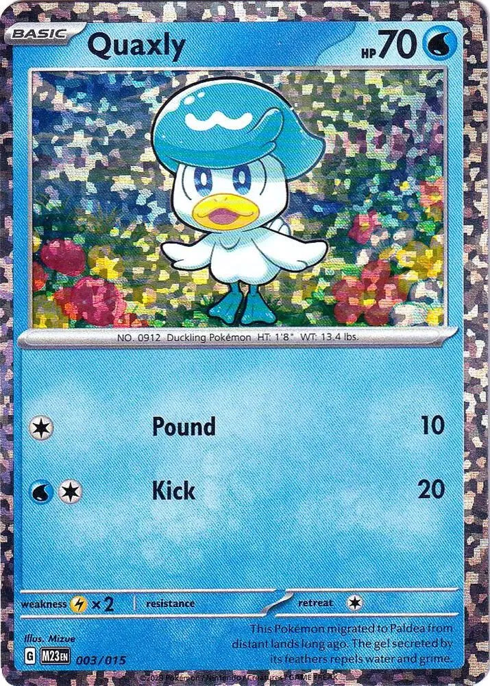 Quaxly — McDonald's Promos 2023 — Pokémon