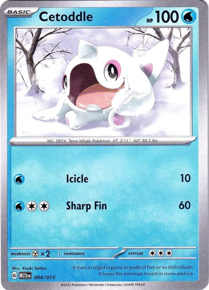 Cetoddle — McDonald's Promos 2023 — Pokémon