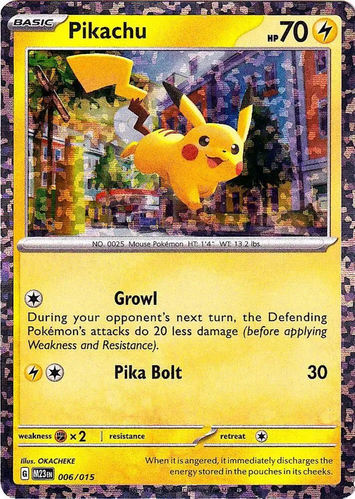 Pikachu — McDonald's Promos 2023 — Pokémon