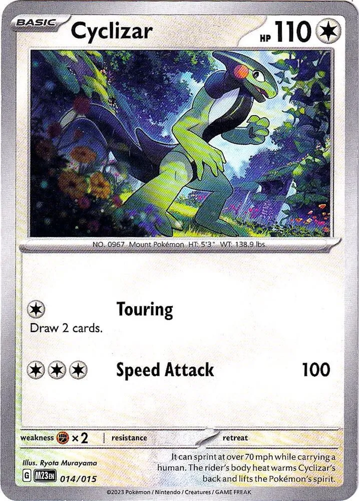 Cyclizar — McDonald's Promos 2023 — Pokémon