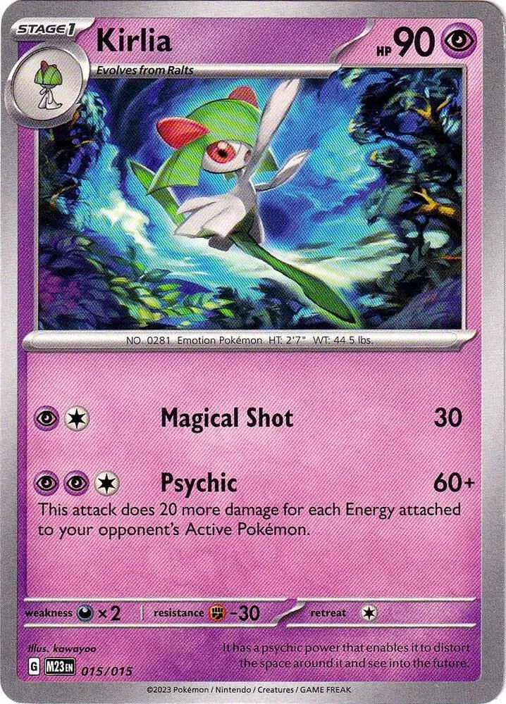 Kirlia — McDonald's Promos 2023 — Pokémon