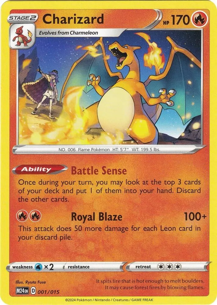 Charizard — McDonald's Promos 2024 — Pokemon