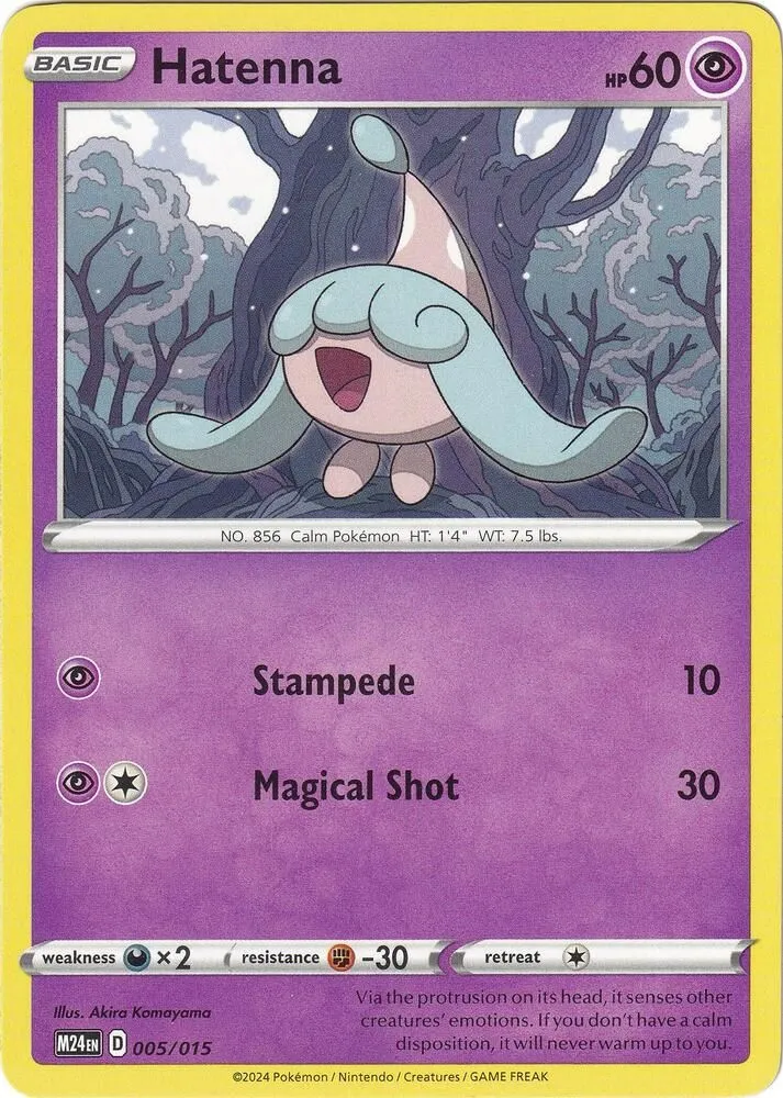 Hatenna — McDonald's Promos 2024 — Pokémon
