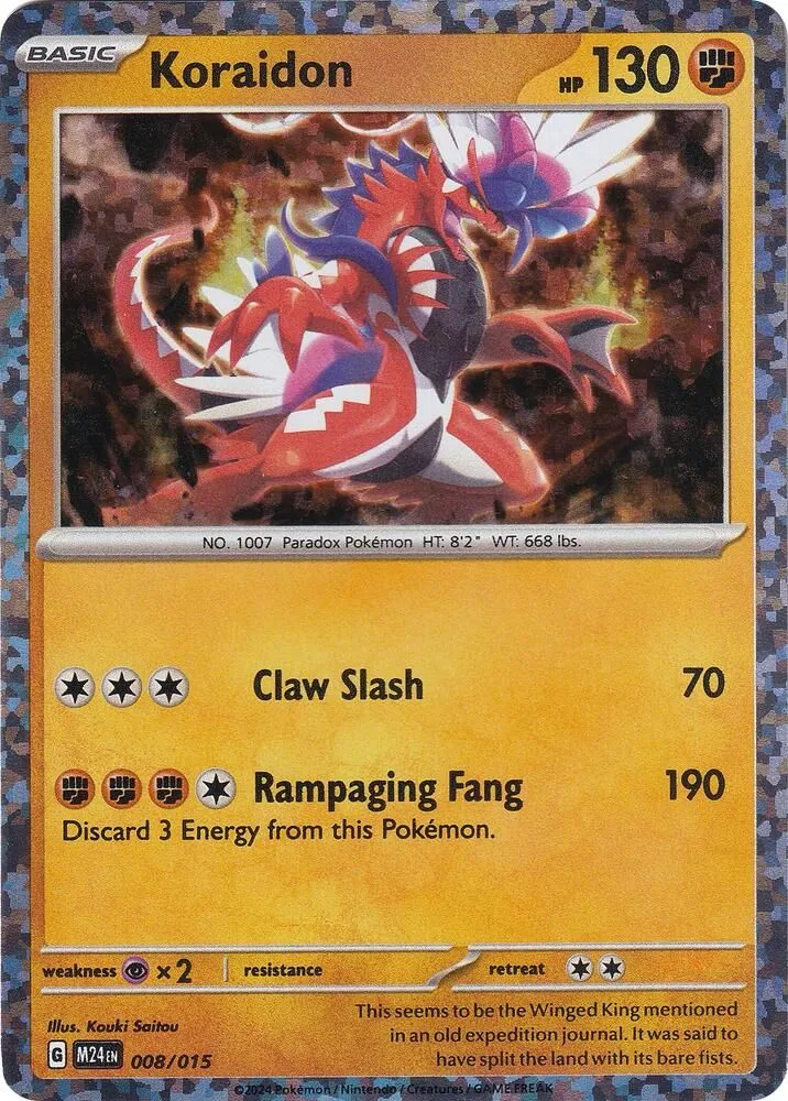 Koraidon — McDonald's Promos 2024 — Pokémon