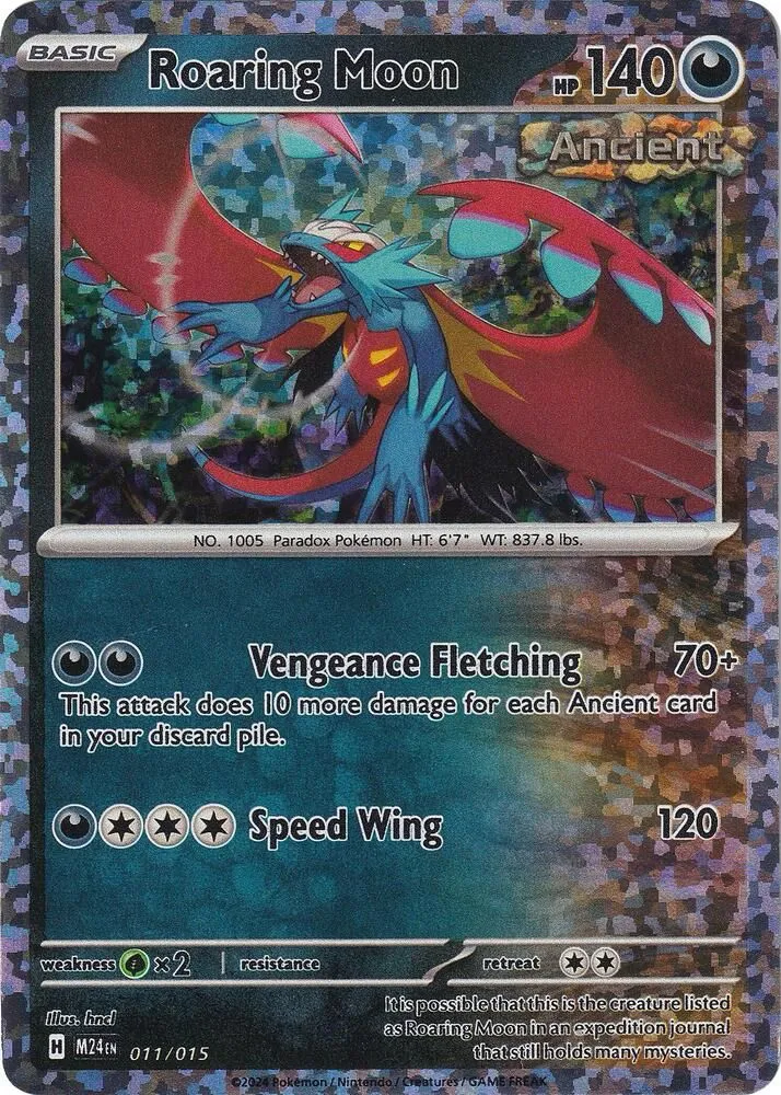 Roaring Moon — McDonald's Promos 2024 — Pokémon