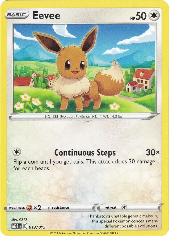 Eevee — McDonald's Promos 2024 — Pokémon