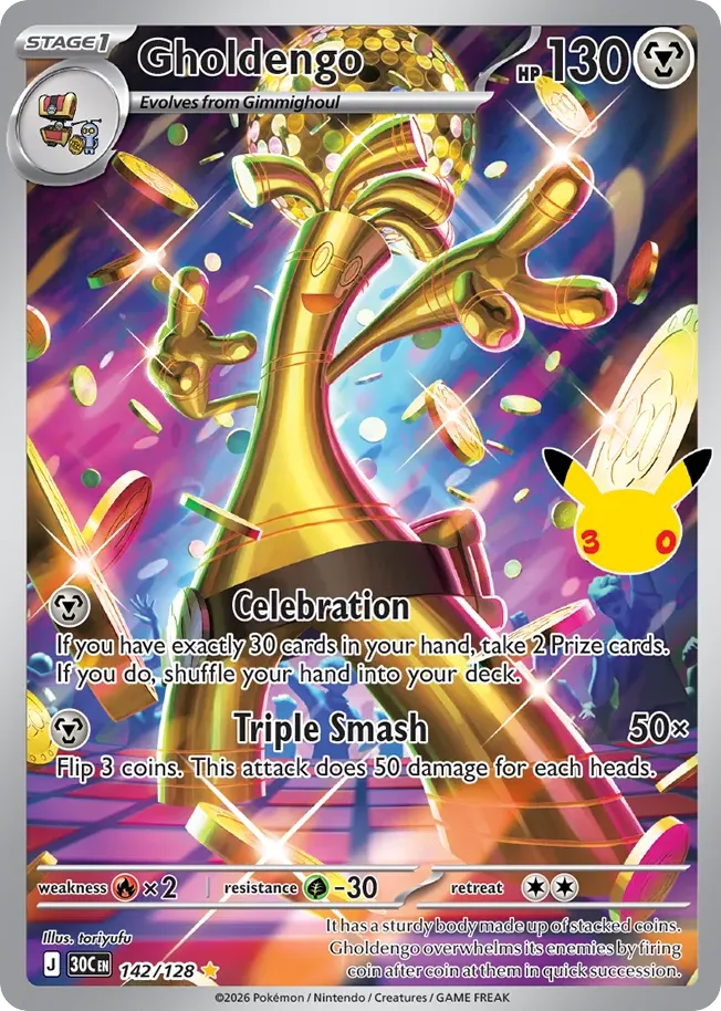 Gholdengo — ME: 30th Celebration — Pokémon