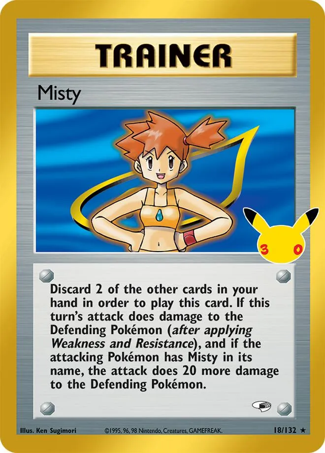 Misty — ME: 30th Celebration Classic Collection — Pokémon