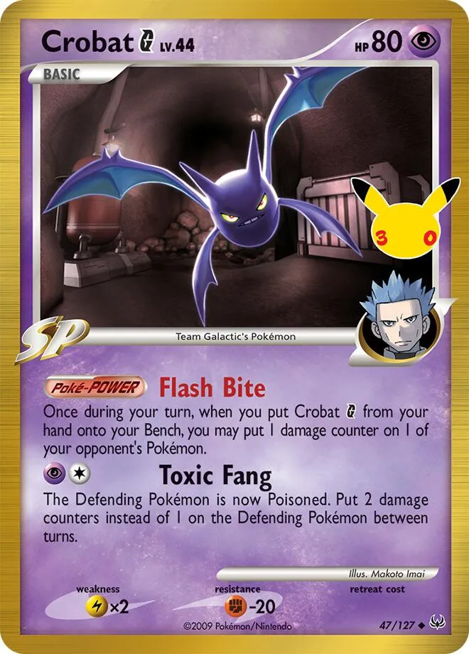 Crobat G — ME: 30th Celebration Classic Collection — Pokémon