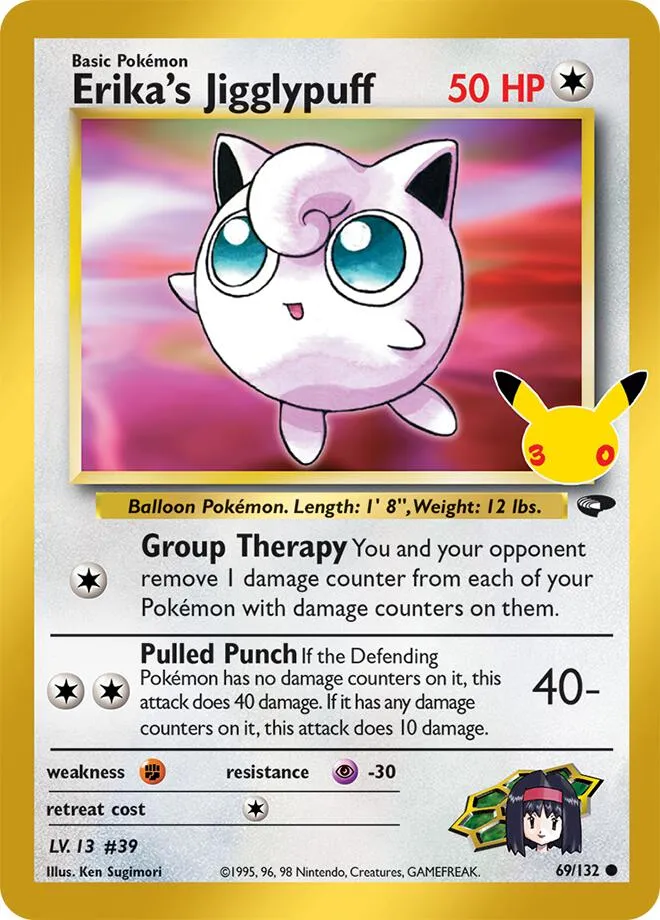 Erika's Jigglypuff — ME: 30th Celebration Classic Collection — Pokemon
