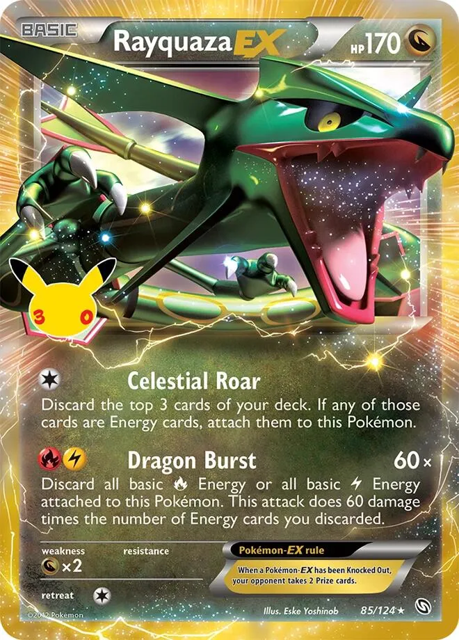 Rayquaza EX — ME: 30th Celebration Classic Collection — Pokemon