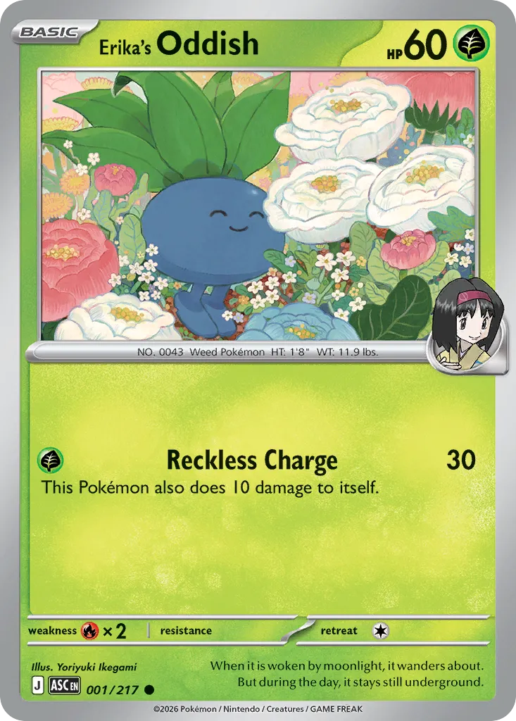 Mystherbe de Erika — ME: Ascended Heroes — Pokémon