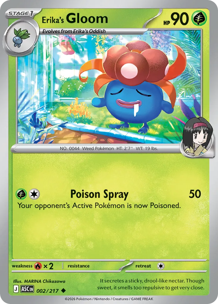 Erika's Gloom — ME: Ascended Heroes — Pokémon