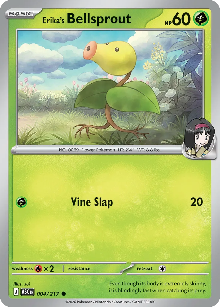 Erika's Bellsprout — ME: Ascended Heroes — Pokémon