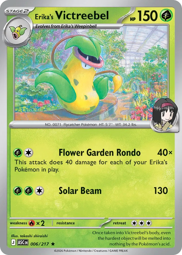 Empiflor de Erika — ME: Ascended Heroes — Pokémon