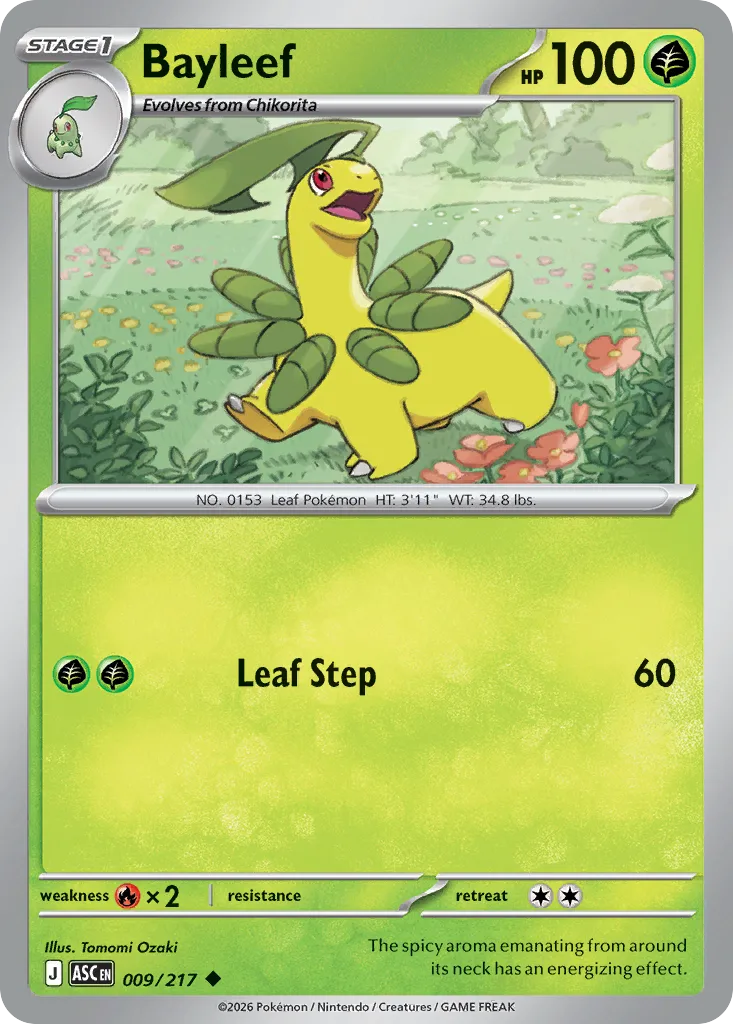 Bayleef — ME: Ascended Heroes — Pokémon
