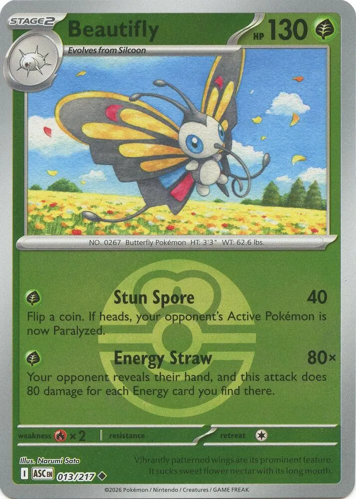 Beautifly — ME: Ascended Heroes — Pokemon